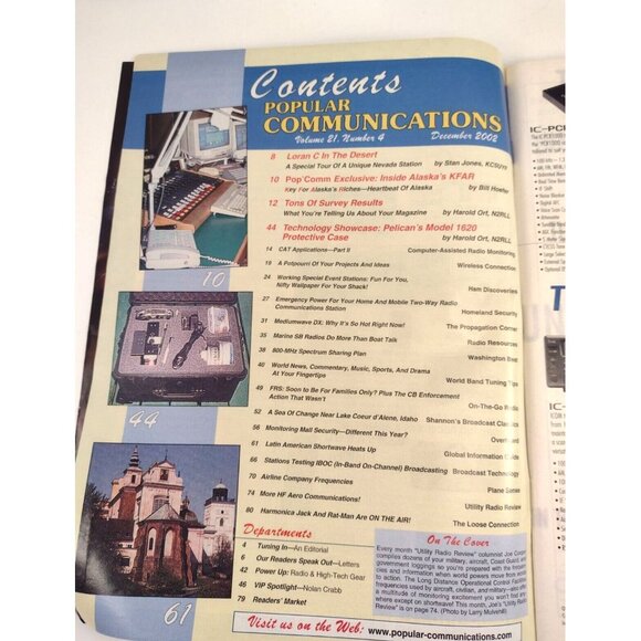 Popular Communications Magazine 2002 Lot of 5 Shortwave Radio Broadcasting Hobby - Picture 9 of 11